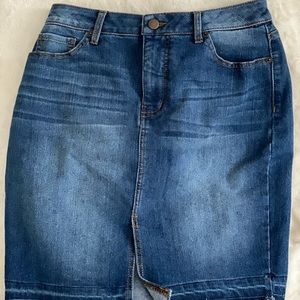 Jean skirt